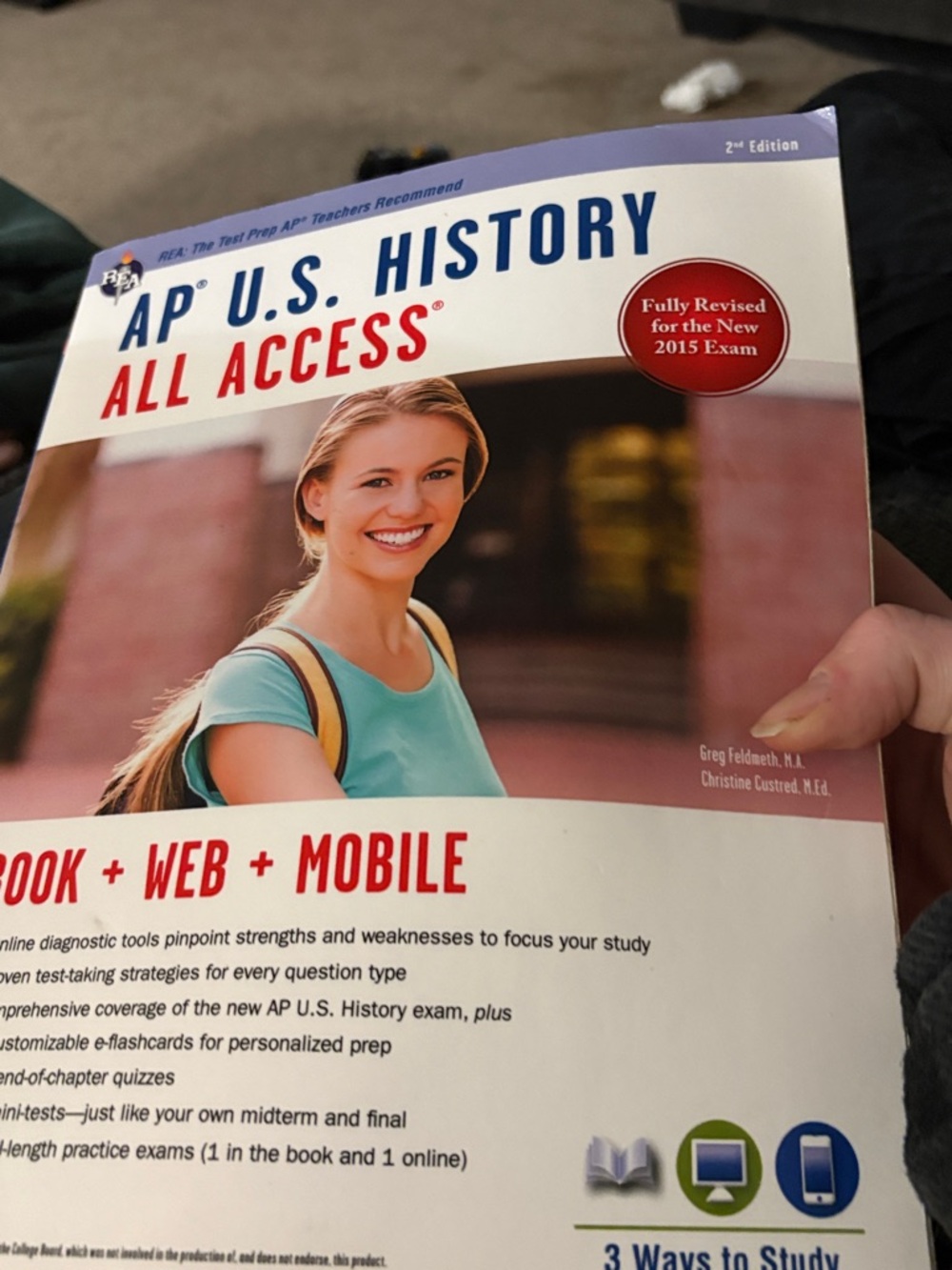 AP U.S. History All Access Study Guide - Teal Cover